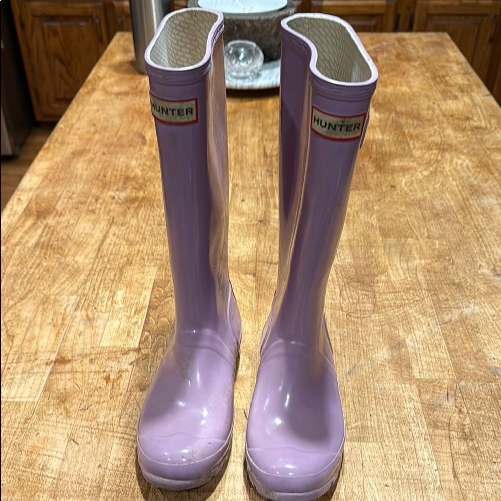 Hunter Pastel Purple Tall Rain Boots